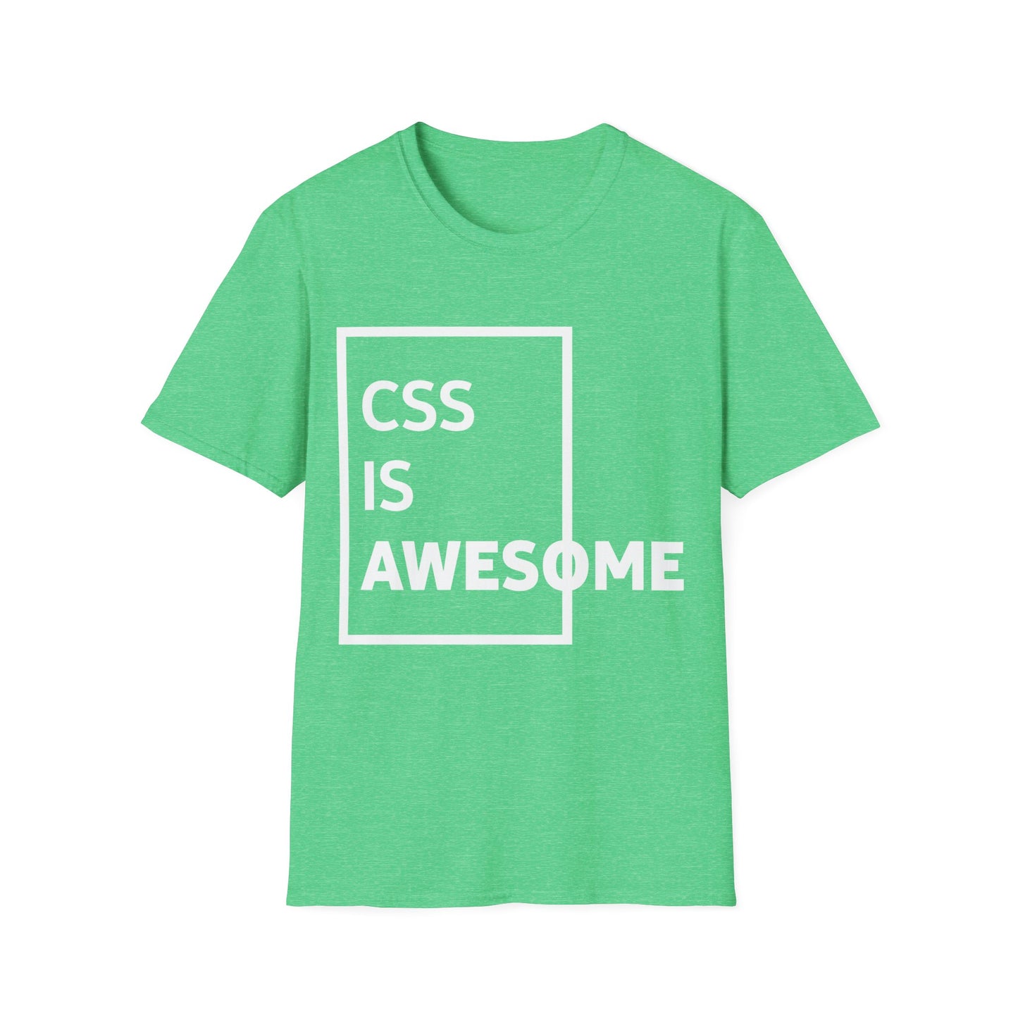 CSS Is Awesome Programmer Web Front End Developer Tshirt