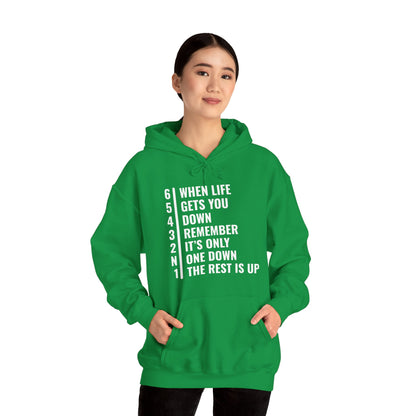 Funny Biker When Life Gets You Down Motorcycle Gear Rider Motercross Hoodie For Men Women Hoodie