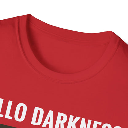 Funny Hello Darkness My Old Friend Solar Eclipse April 08, 2024 T-Shirt For Men Women T-Shirt