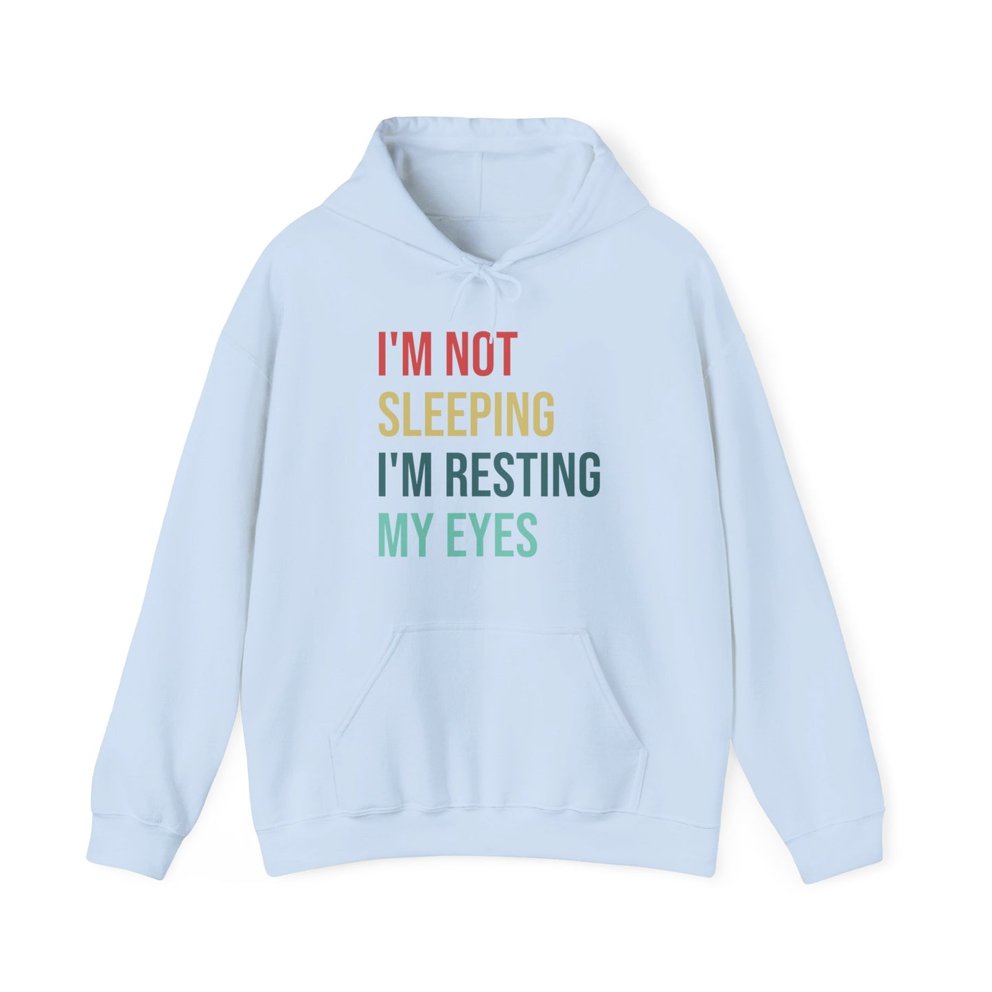 Funny I Am Not Sleeping I'm Resting My Eyes Best Dad Daddy Fathers Day Birthday Hoodie