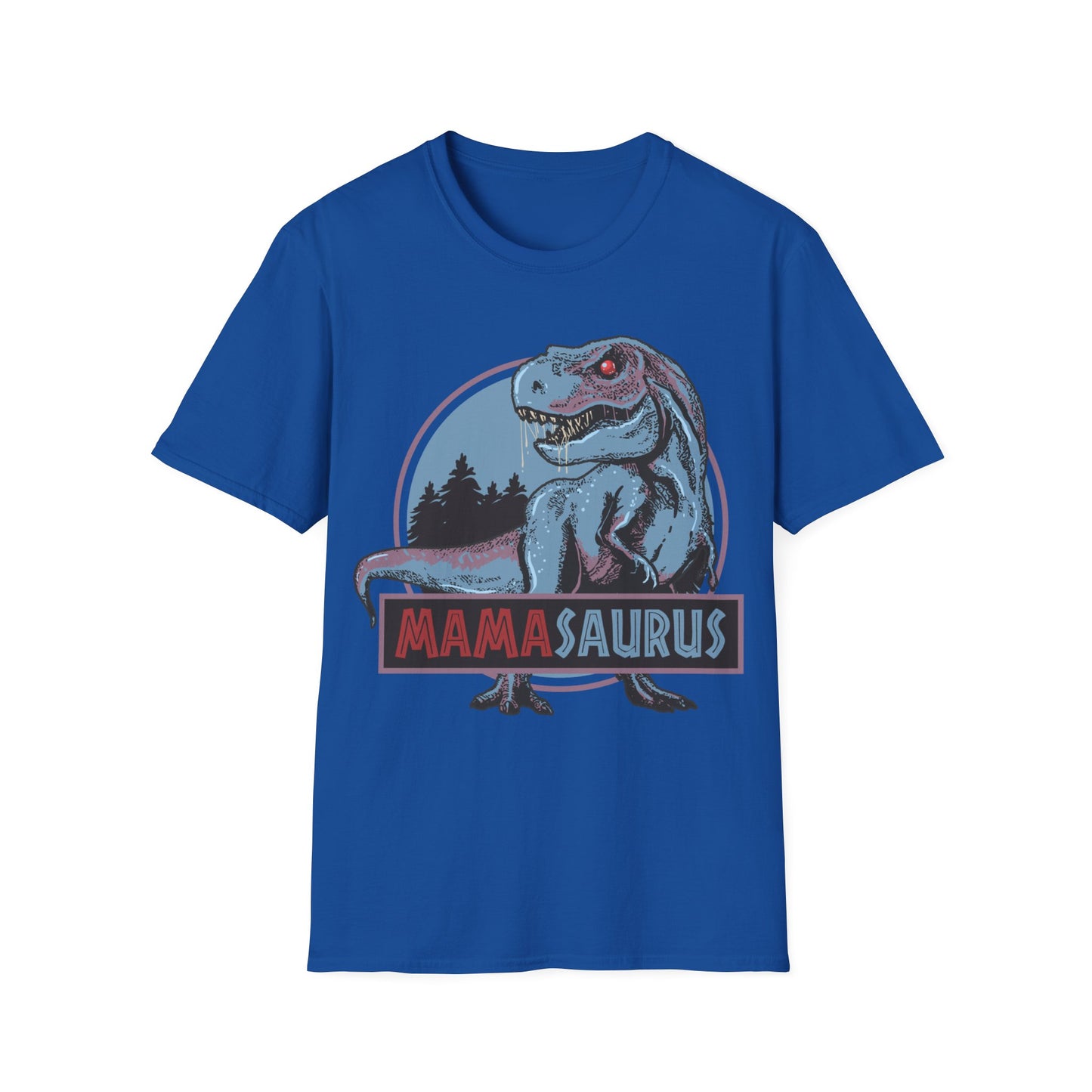 Mamasaurus Funny T-Rex Dinosaur Mama Saurus Family Matching Mothers Day T-Shirt