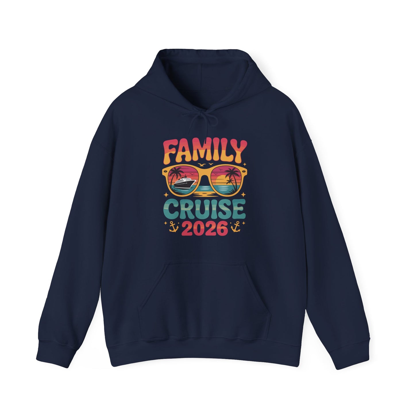 Family Cruise 2026 Summer Vacation Matching Family Cruise Hoodie For Men Women