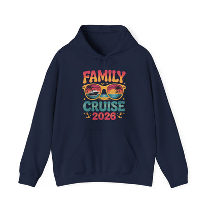 Family Cruise 2026 Summer Vacation Matching Family Cruise Hoodie For Men Women