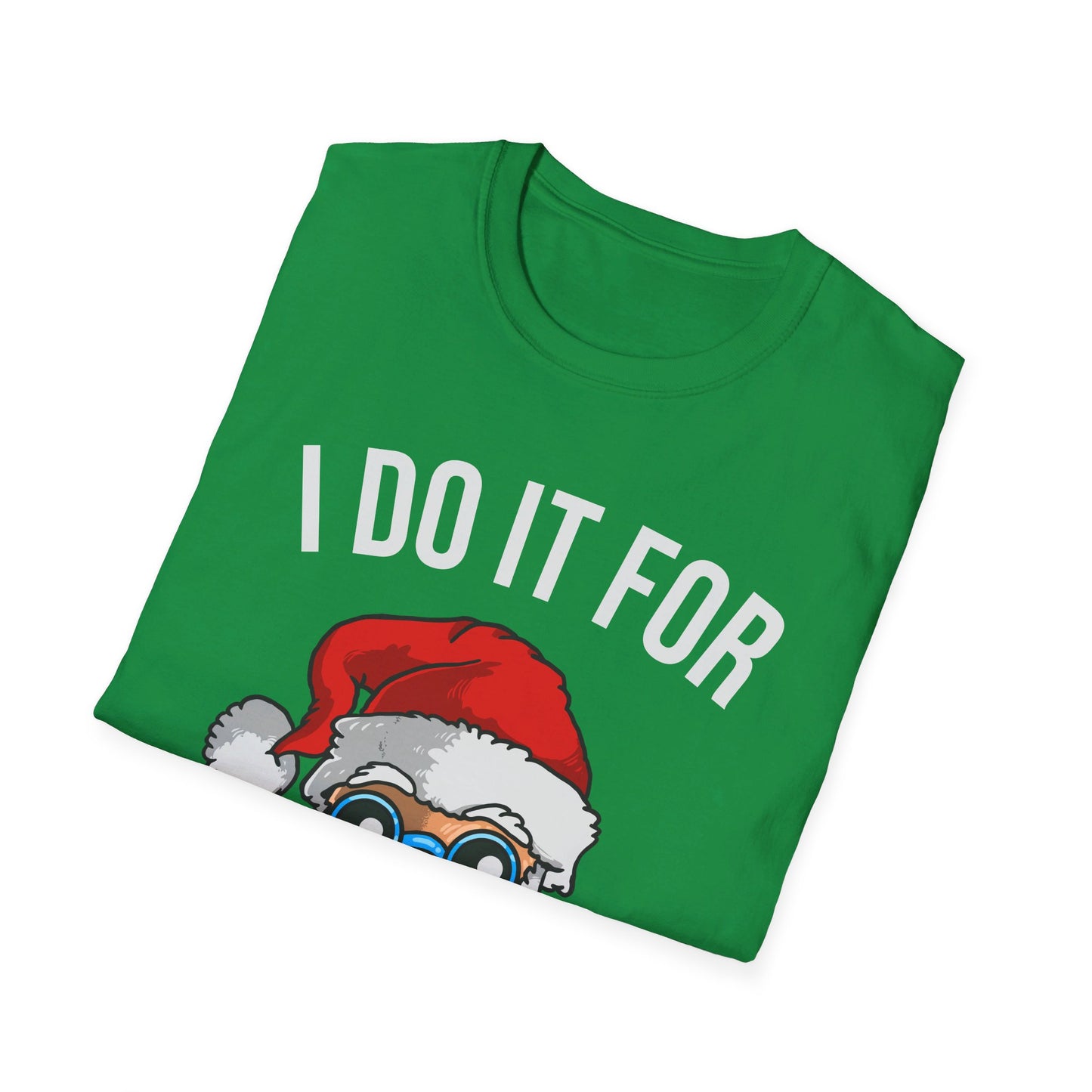 Funny Santa I Do It For The Ho's Christmas Xmas T-Shirt Men Women