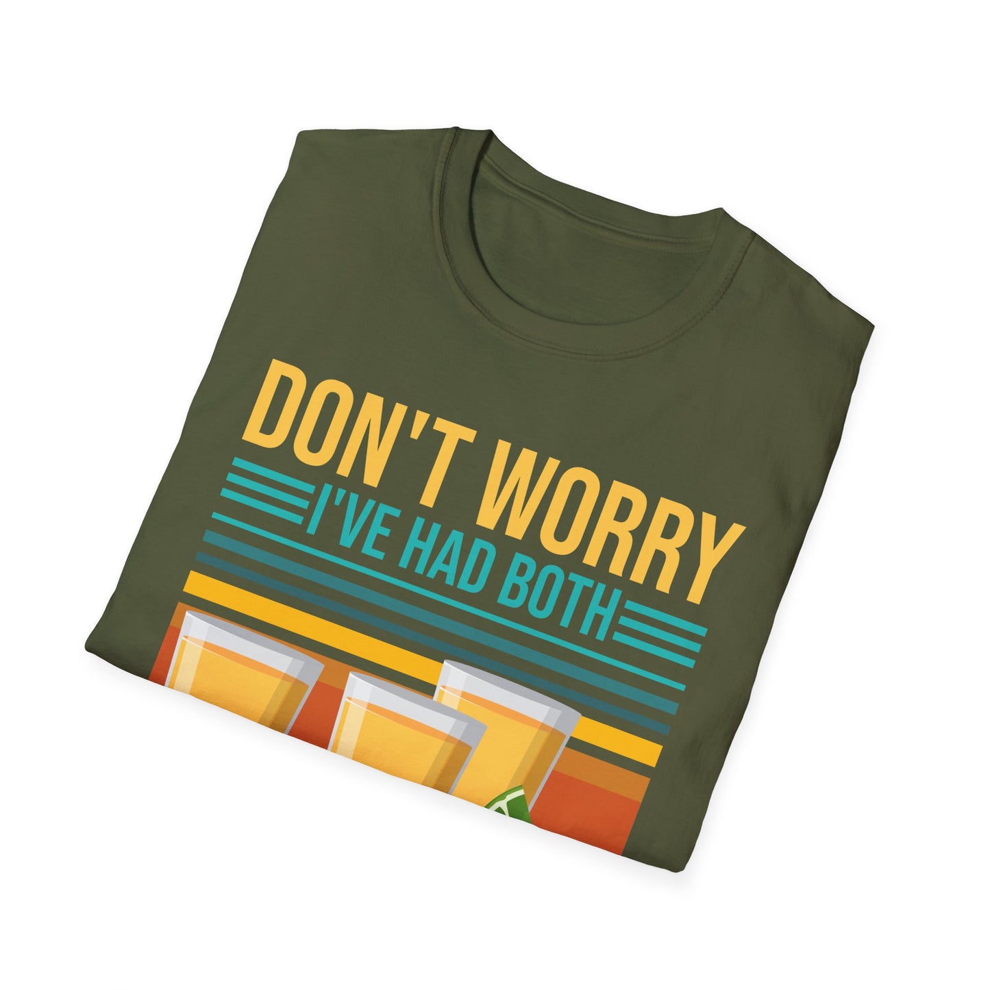 Funny Don't Worry I've Had Both My Shots and One Extra Tequila Vaccinated T-Shirt