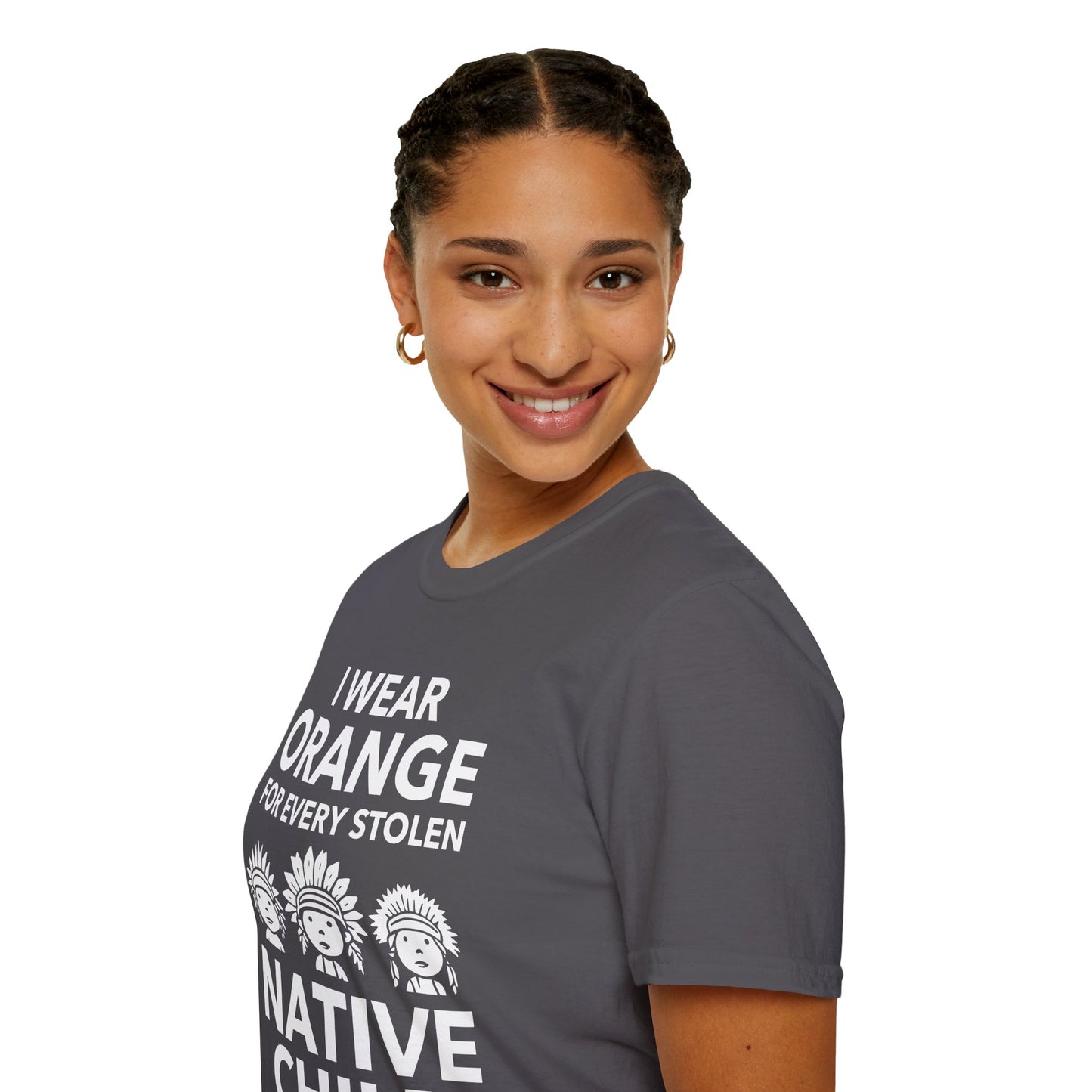 I Wear Orange for Every American Native Child Indian Pride T-Shirt for Men Women