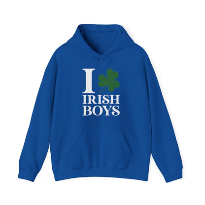 Funny I Love Irish Boys Shamrock St Patricks Day Hoodie For Men Women Hoodie