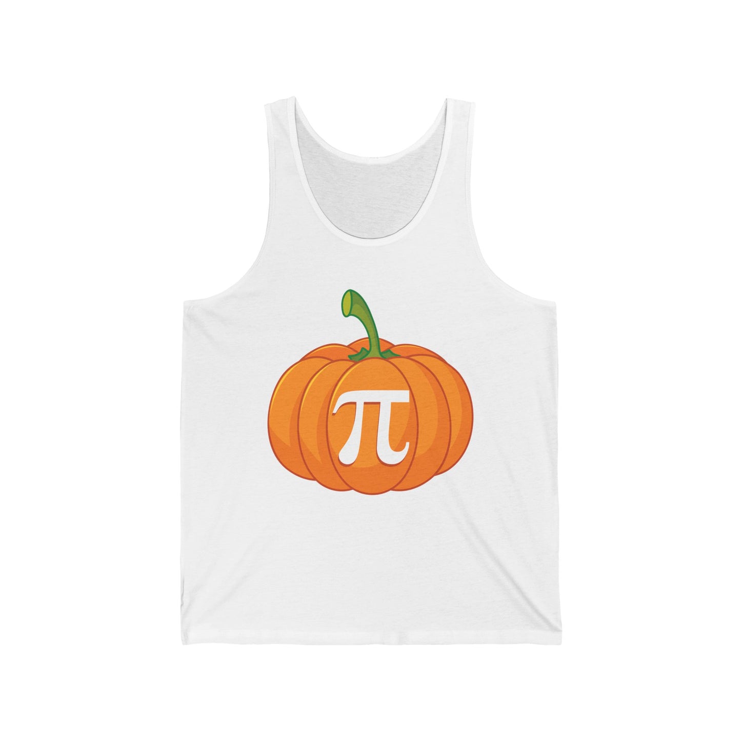 Funny Math Geeks Math's Pumpkin Pie Pi Halloween Christmas Tank Top Men Women Kids