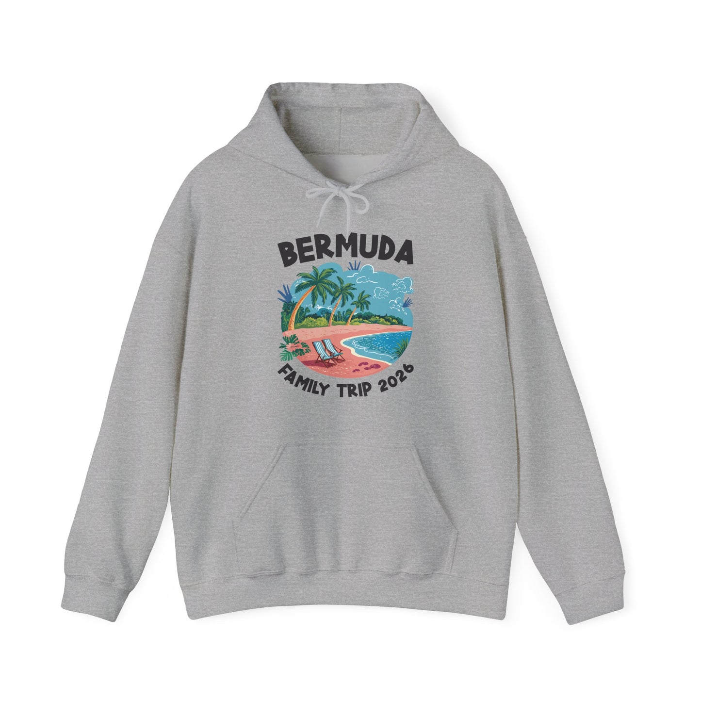 Family Cruise Bermuda 2026 Summer Trip Matching Vacation 2026 Hoodie For Men Women