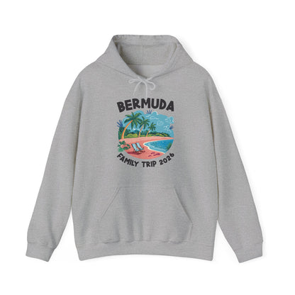Family Cruise Bermuda 2026 Summer Trip Matching Vacation 2026 Hoodie For Men Women