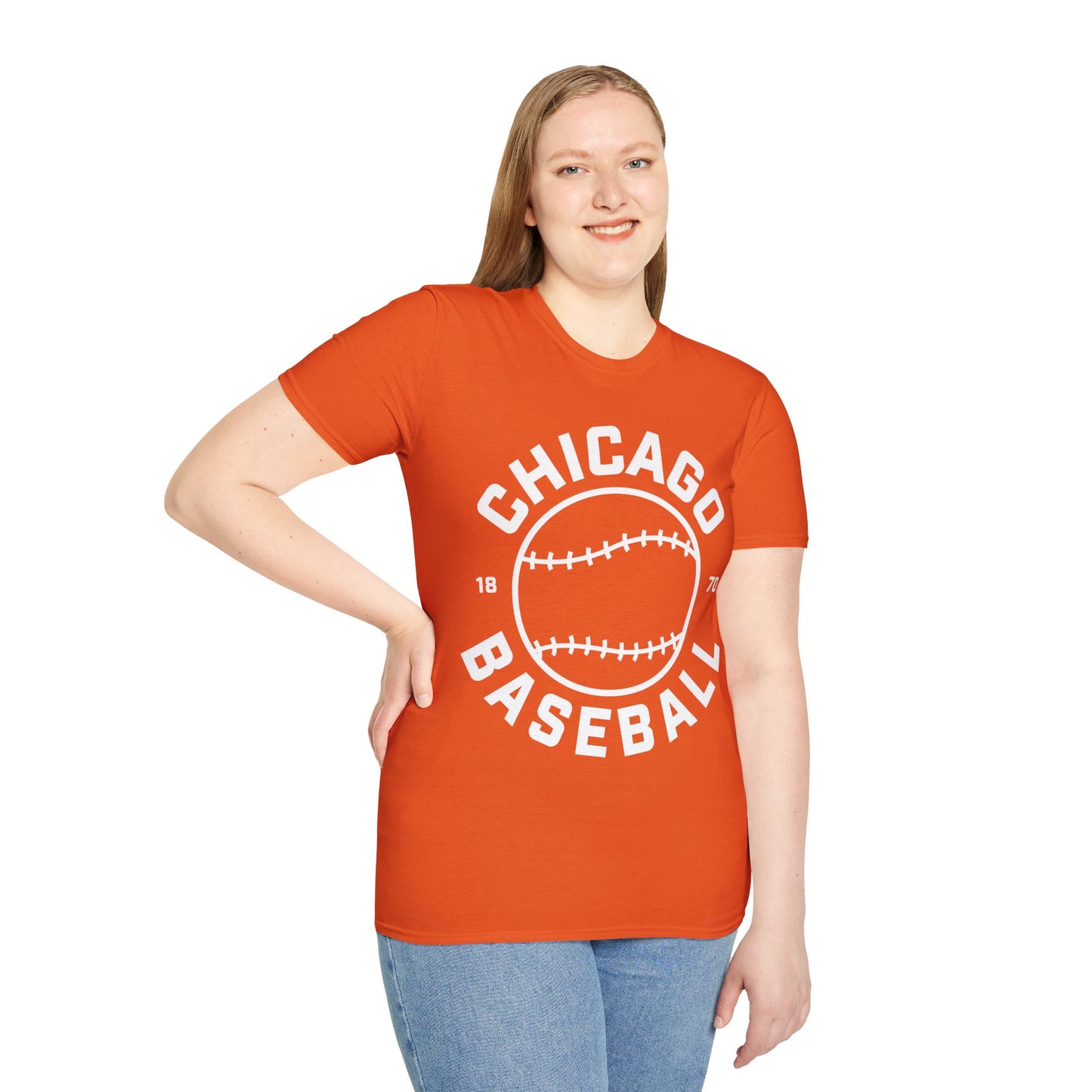 Chicago Baseball Gameday Fan Gear Sports Baseballer T-Shirt For Men Women T-Shirt