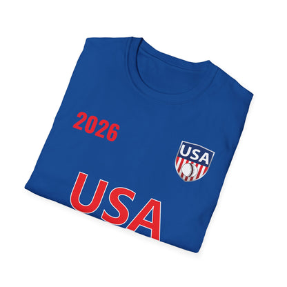 USA T-Shirt Cricket Lovers Fan Team Support 2026