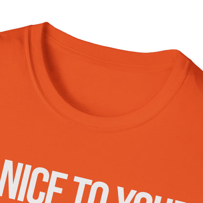 Funny Be Nice to Bartender Bar Pub Bartending T-Shirt Men Women