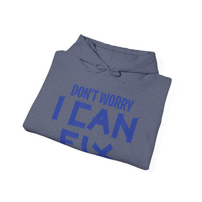 Funny Don't Worry I Can Fix It Duct Tape Ducktape Husband Hoodie