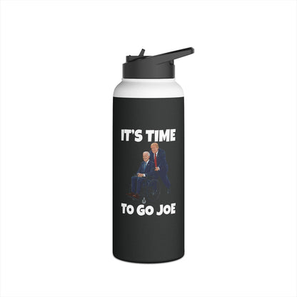 Funny Its Time To Go Joe Bottle Funny Election 2024 Vote Trump Water Bottle