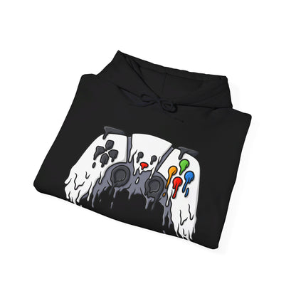 Melting Gaming Console Halloween Gaming Controller Hoodie For Gamers