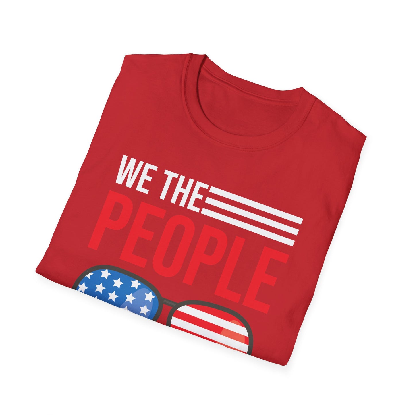 Funny We The People Like to Party Drinking 4th of July USA Independence Day T-Shirt For Men Women