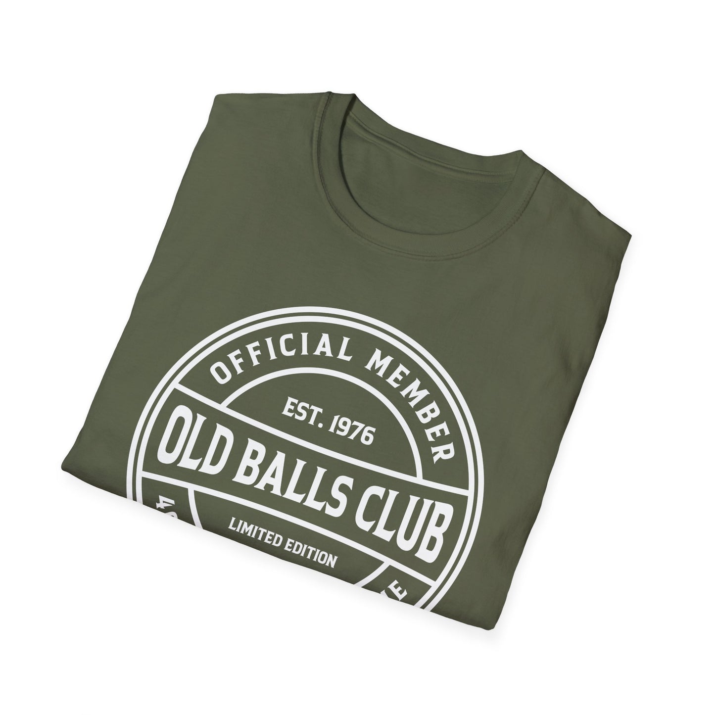 Mens Old Balls Club 50 Years Awesome Fifty 50th Birthday Fathers Day T-Shirt