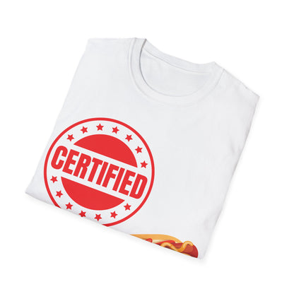 Certified Hotdogologist Hotdog Cool Sausage Hot Dog Lover T-Shirt For Men Women T-Shirt