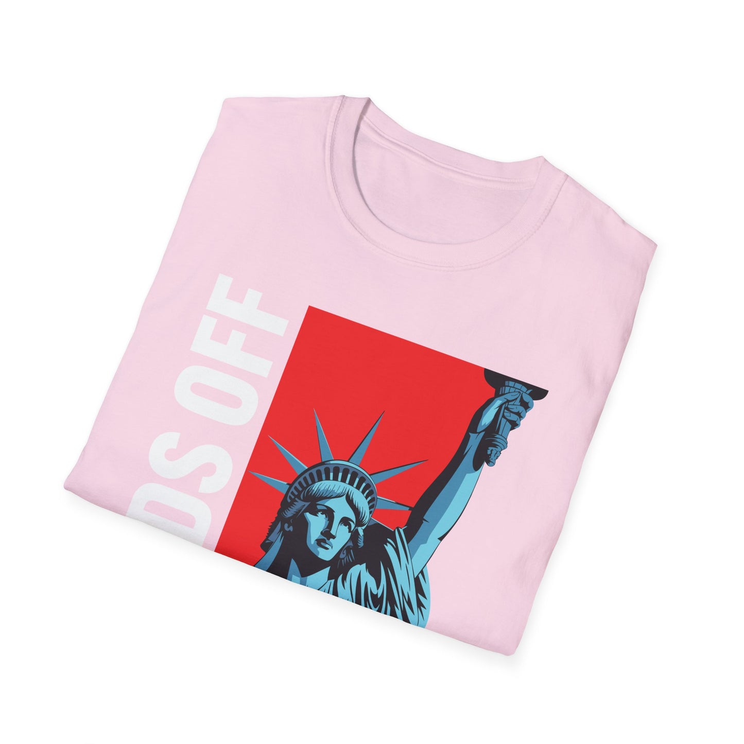 Resist Statue of Liberty Hands Off Resistance Protest T-Shirt For Men Women