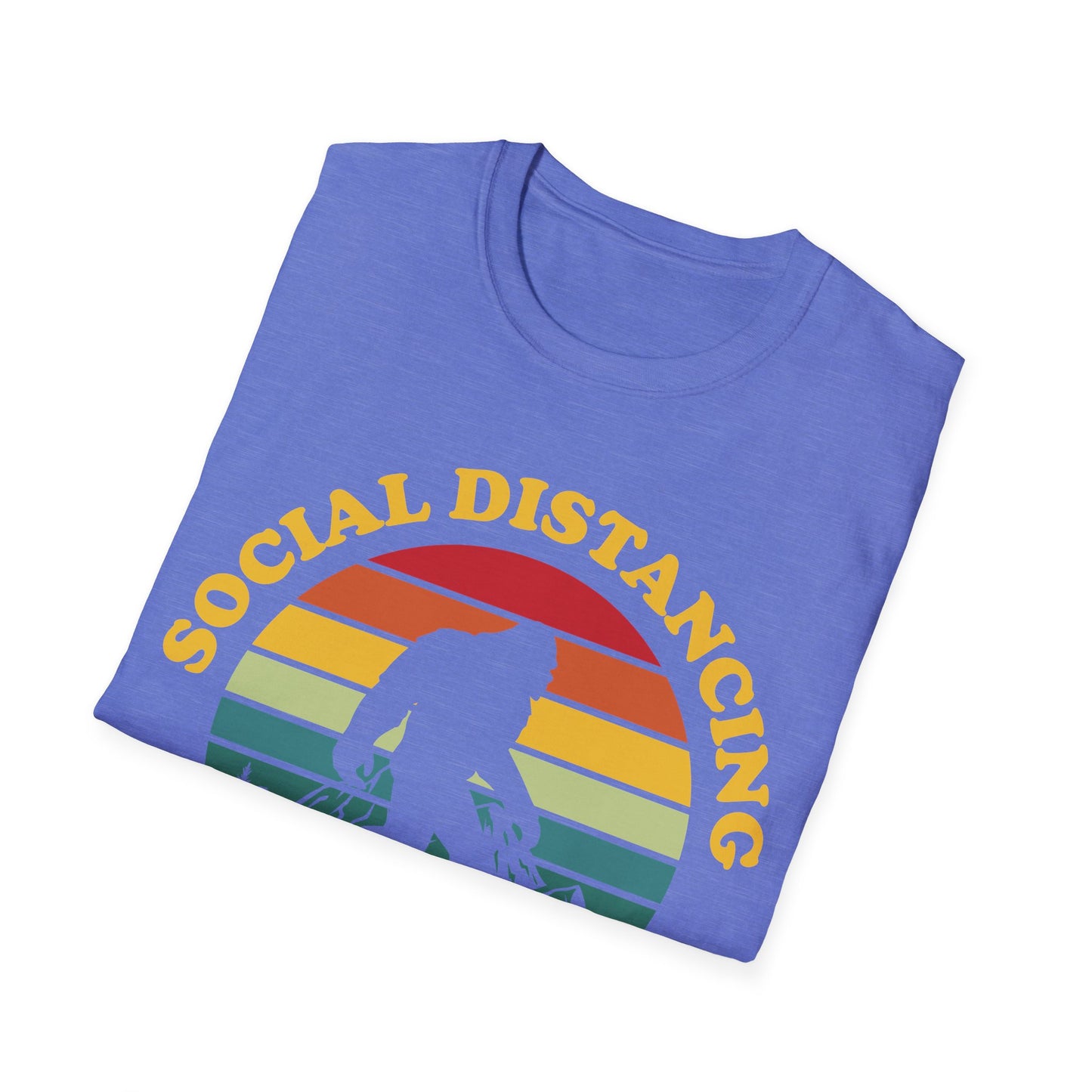 Bigfoot Social Distancing World Champion 2026 T-shirt For Men Women