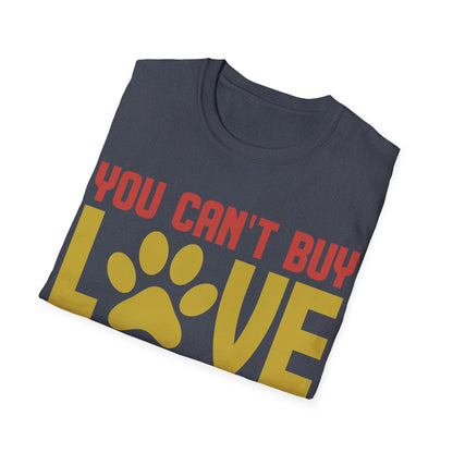 Animal Lover Gift You Cant Buy Love But You Can Rescue It Pet Adoption T. shirt