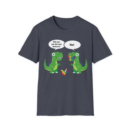 Funny Did You Eat The Last Unicorn Dinosaur T-Rex Lover T-Shirt Men Women