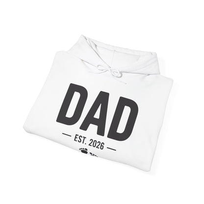 Funny Dad Est 2026 To Be Gifts First Time Dad New Daddy Hoodie For Men Women