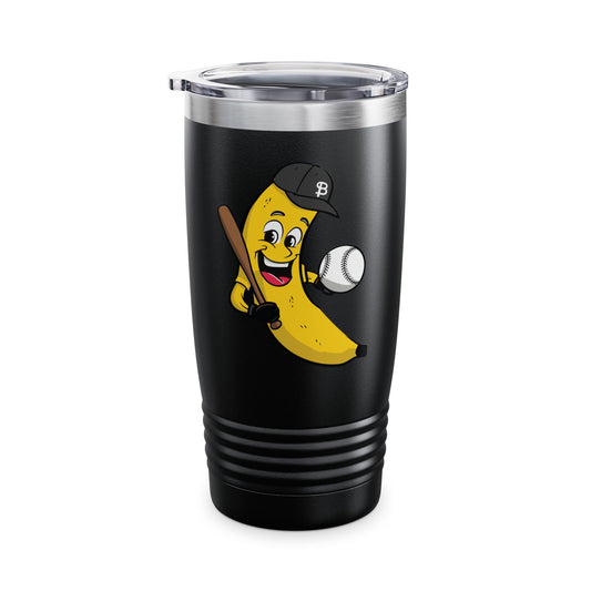 Funny Banana Playing Baseball Fruit Lover Baseball Player Tumbler For Men Women Tumbler