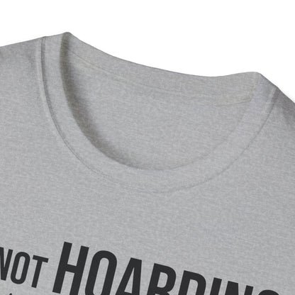 Its Not Hoarding If Its Guitars Guitarist Musicians Funny T-Shirt Men Women