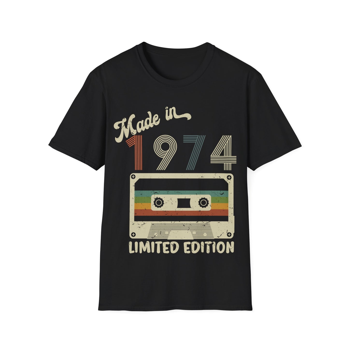 Made In 1964 Limited Edition Funny Cassette Tape Vintage T-Shirt For Men Women