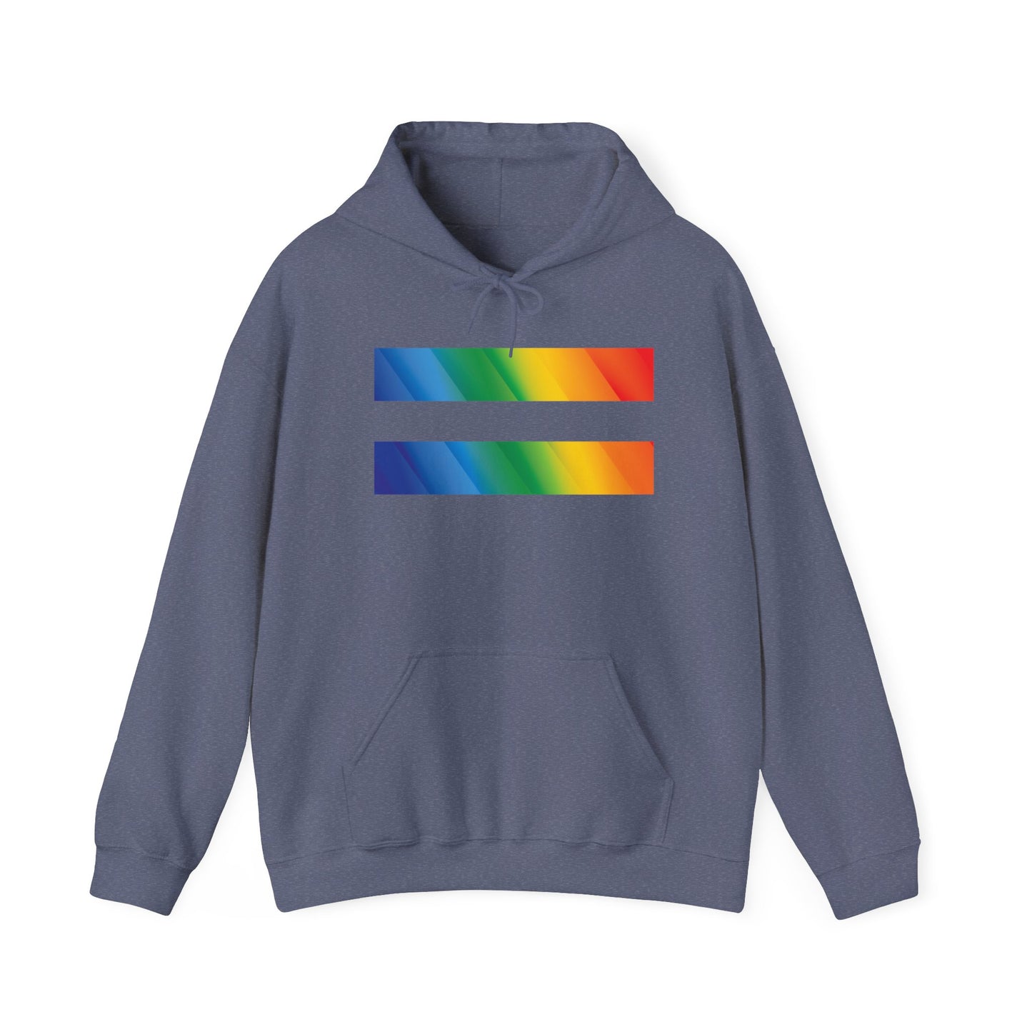 Equal Sign Lesbian Flag Bi Equality Support LGBT Gay  Hoodie For Men Women