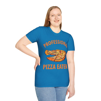 Funny Professional Pizza Eater Foodie Food Lover Gift Love Pizza T-Shirt