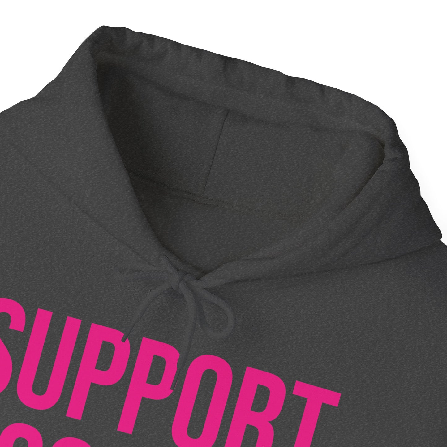 Support Squad Breast Cancer Warrior Awareness October Pink Hoodie
