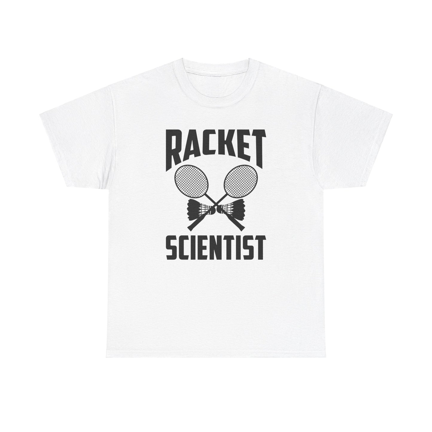 Funny Badminton Player Shirt Racket Scientist Badminton Gift T-Shirt for Men Women