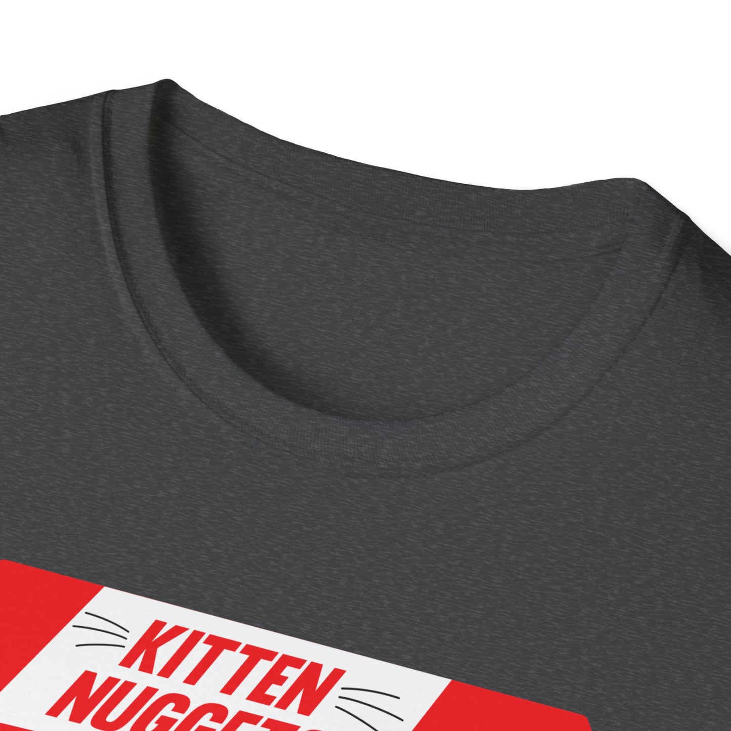 Funny Kitten Nuggets Food Pun Cat Lover Gift Chicken Nuggets T-Shirt For Men Women T-Shirt