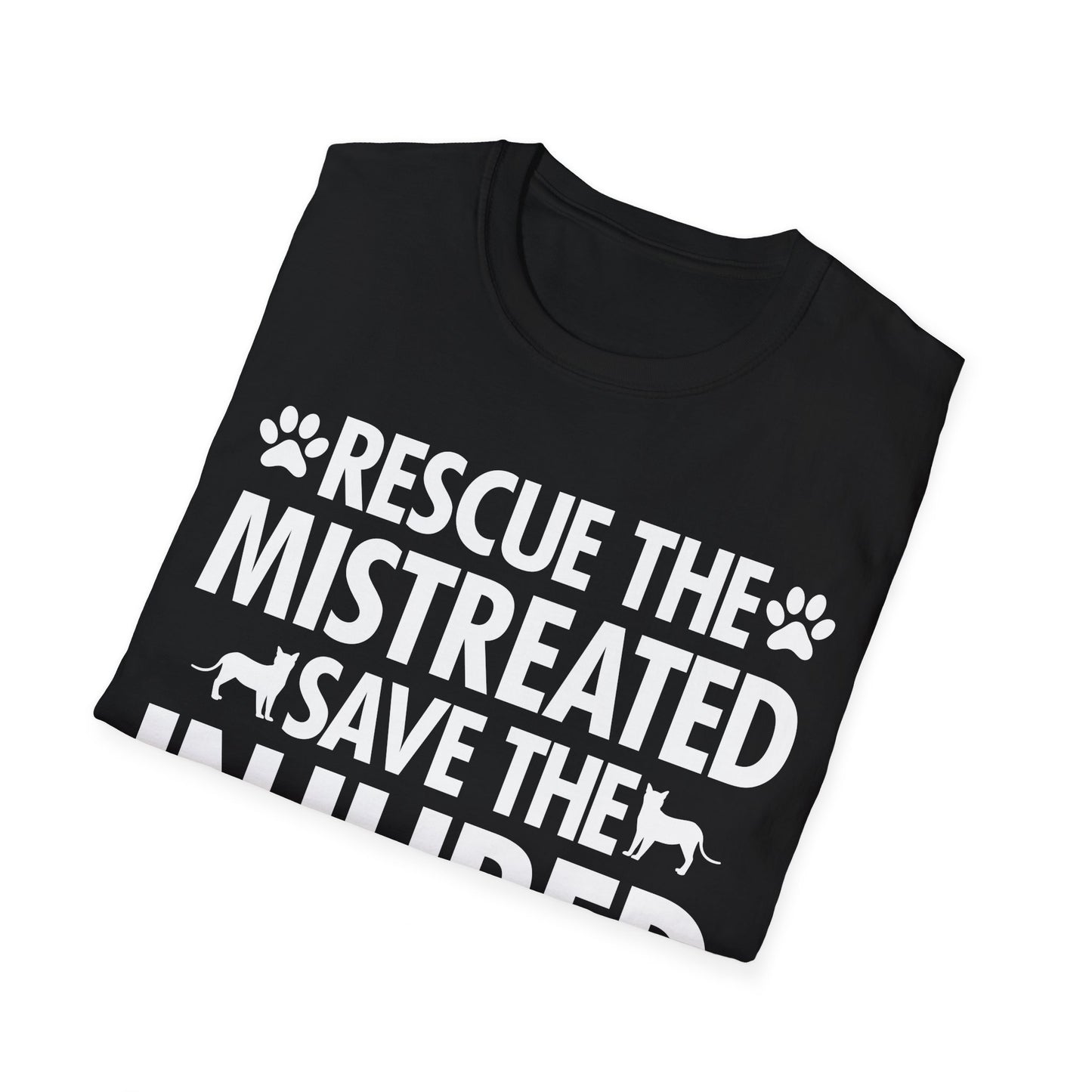 Rescue Pet Adoption Animal Welfare Gift T-shirt For Animal Lovers Men Women T-Shirt