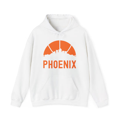 Phoenix Skyline Basketball B-Ball Arizona City Retro Hoodie For Men Women