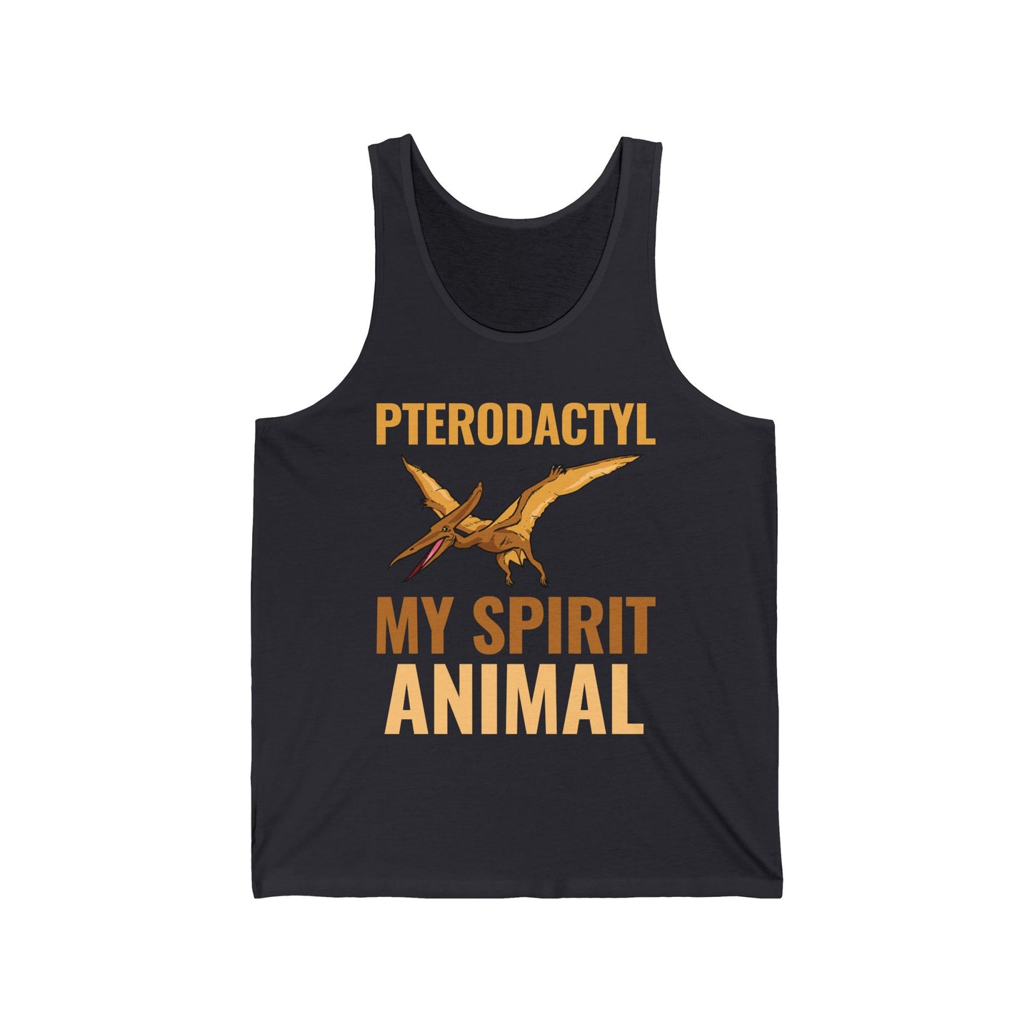 Funny Pterodactyl Is My Spirit Animal Dinosaur Gift Tank Top For Men Women