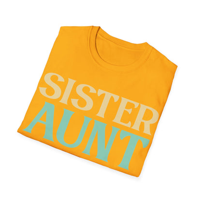 Vintage Sister Aunt Great-Aunt I Just Keep Getting Better Mothers Day T-Shirt For Men Women