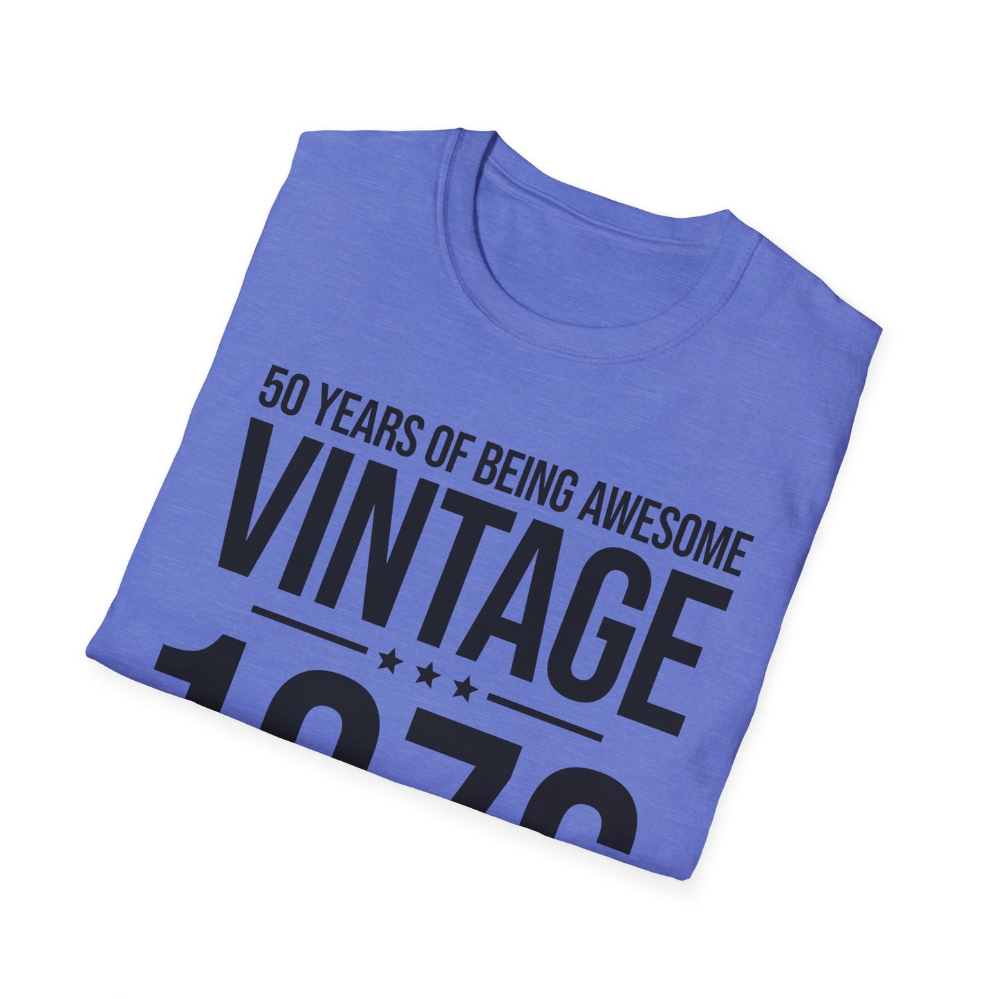 50 Year Old Gifts Vintage 1976 50 Years Awesome 50th Birthday T-Shirt