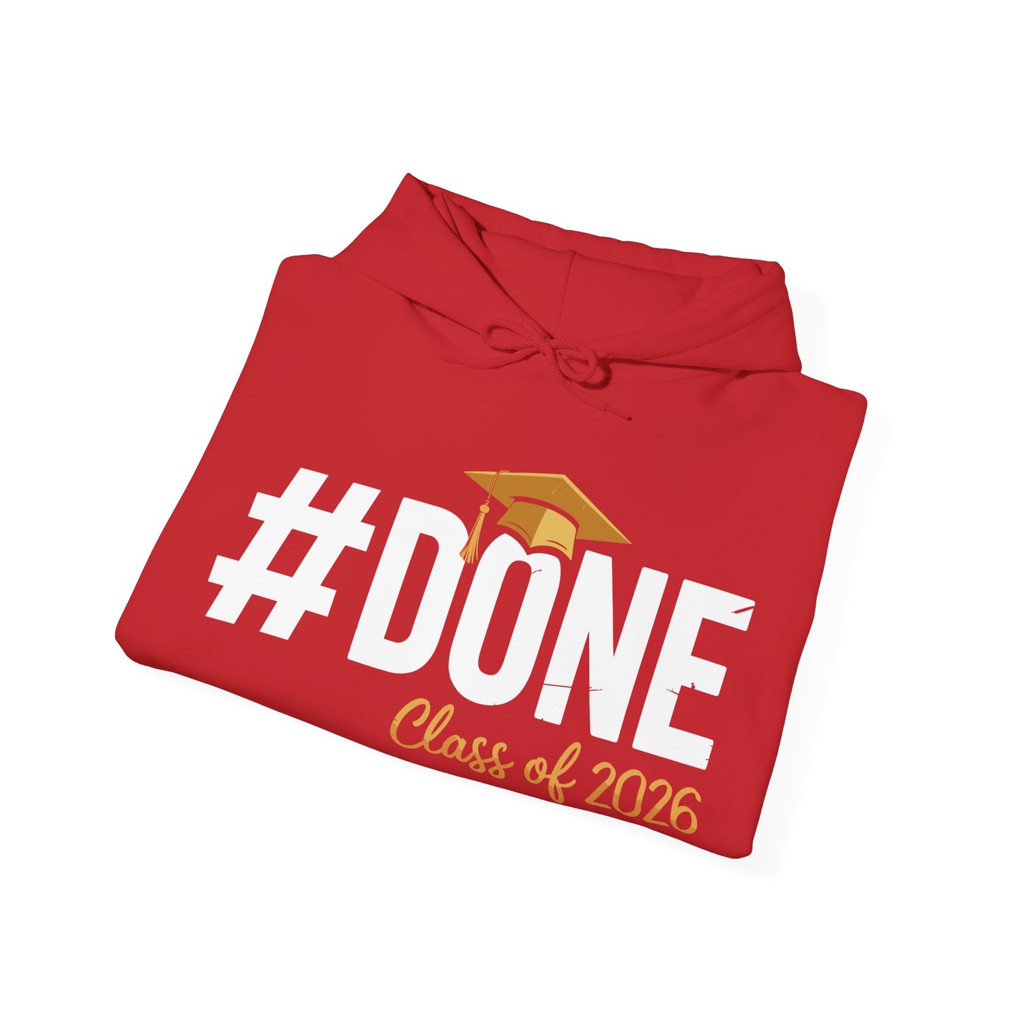 #Done Class of 2026 Graduation So Done Senior 2026 Grad Hoodie For Men Women