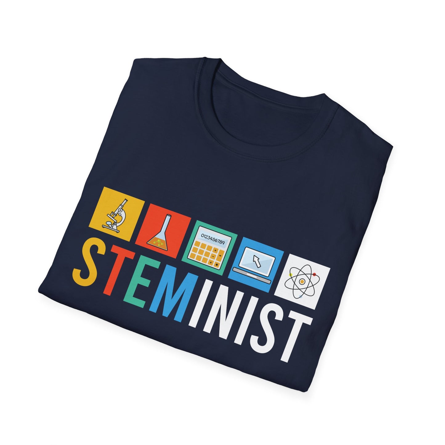 Steminist Science Technology Engineering Math STEM T-Shirt Men Women Teacher