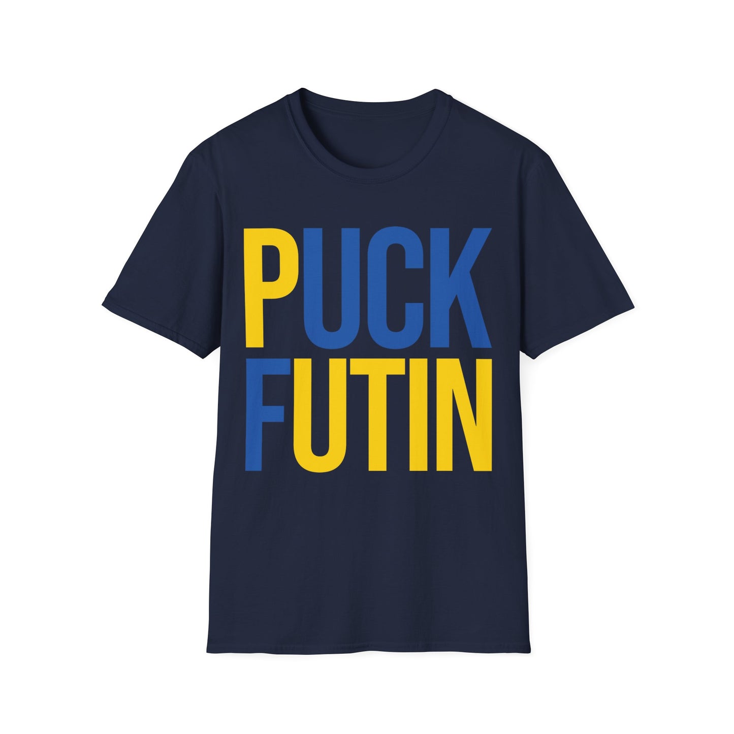 Puck Futin Meme I Stand with Ukraine Ukrainian Lover Support T-Shirt