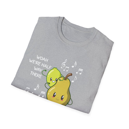 Funny Woah Lemon On A Pear Meme Unisex Softstyle T-Shirt for Teacher Foodie Travelers