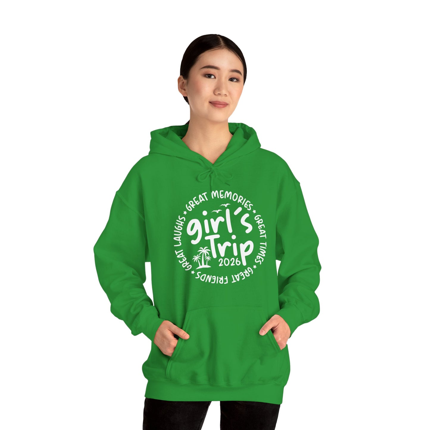 Girl's Trip 2026 Memories Friends Trip Matching Vacation Hoodie For Men Women Hoodie