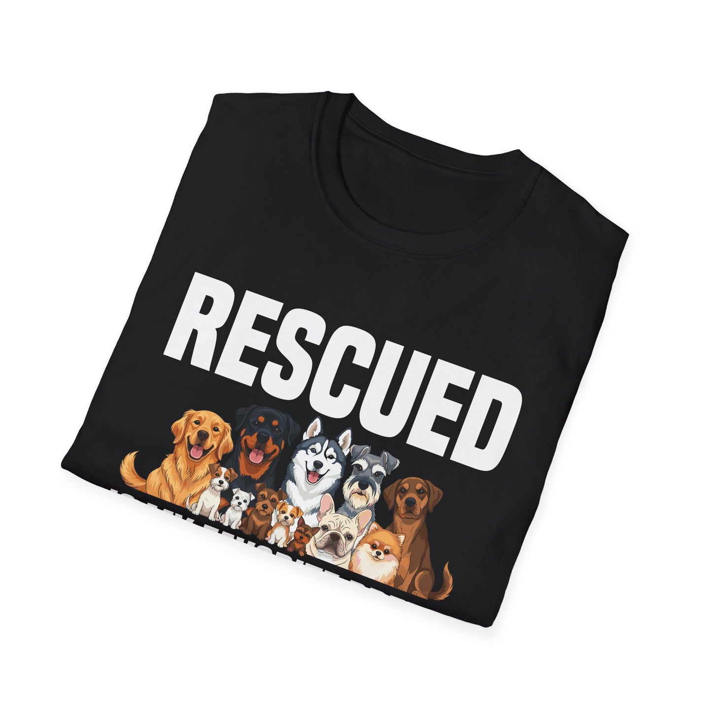 Rescued is My Favorite Breed Animal Rescue T-Shirt
