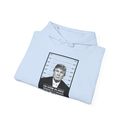 Donald Trump Police Mugshot Not Guilty President Legend 45 47 Hoodie For Men Women Hoodie