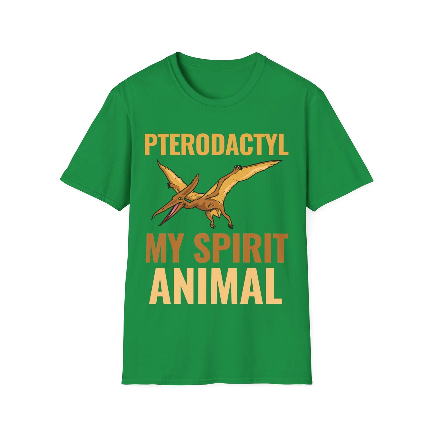 Funny Pterodactyl Is My Spirit Animal Dinosaur Gift T-Shirt For Men Women