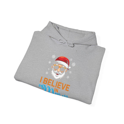 I Believe In Myself Santa Claus Funny Christmas Santa Xmas Hoodie